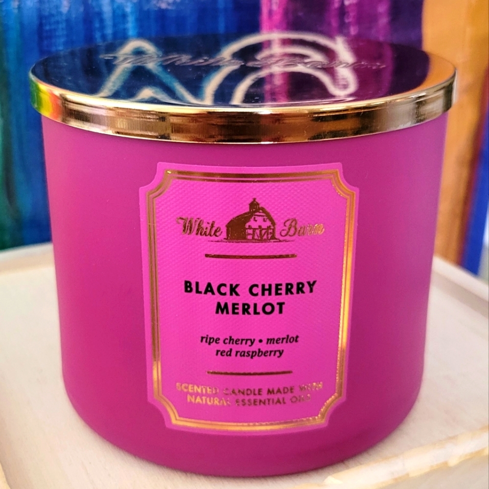 Black Cherry Merlot candle • Bath & Body